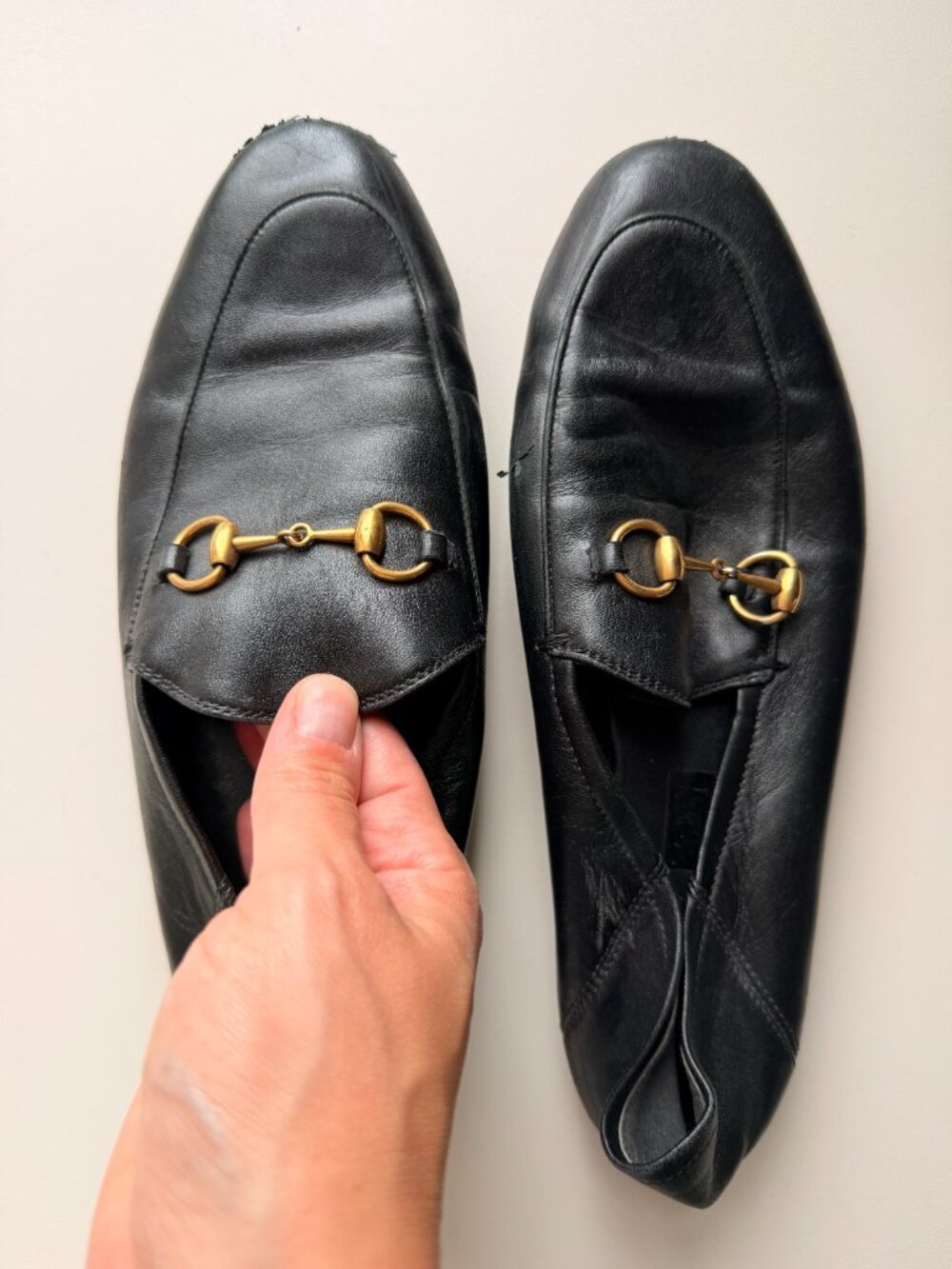 Gucci Soft Brixton Leather Loafer. Size 7.5. - Picture 2 of 8